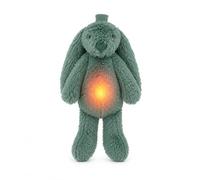 ZAZU Veilleuse & aide au sommeil Ro le Lapin – Batterie rechargeable, sons apaisants, USB‑C (Vert)