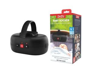 ZAZU Robby - Berceur Automatique pour Bébé avec Balancement Réglable, Capteur de Pleurs, Batterie Durable, Résistant à l'Eau, Adaptabilité Universelle - Aide Pratique pour Parent, Pack de 1