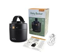 ZAZU Roxy Baby Rocker - Balançoire électrique avec capteur de vins - Force de bascule réglable et arrêt automatique de 40 minutes - Portable, imperméable et rechargeable par USB