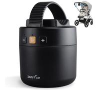 ZAZU Roxy Baby Rocker - Balançoire électrique avec capteur de vins - Force de bascule réglable et arrêt automatique de 40 minutes - Portable, imperméable et rechargeable par USB