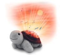 ZAZU Tim la tortue Projecteur - Lampe de lit portable pour bébé | Projecteur de ciel coucher de soleil | 3 mélodies apaisantes | Luminosité douce | Capteur de pleurs | Arrêt automatique
