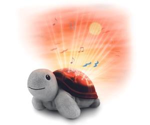 ZAZU Tim la tortue Projecteur - Lampe de lit portable pour bébé | Projecteur de ciel coucher de soleil | 3 mélodies apaisantes | Luminosité douce | Capteur de pleurs | Arrêt automatique