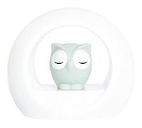 ZAZU Lou la chouette Veilleuse - Effrayez les ténèbres avec Lou | Arrêt automatique et capteur de pleurs | Deux luminosité réglable | Veilleuse activée Cry | Cadeau d'aide au sommeil pour bébé