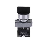 ZB2-BD33 Two 3 Position Rotary Select Selector Switch Self Lock 22mm 2 NO N/O