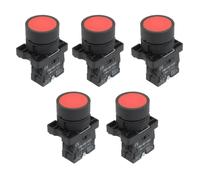 ZB2-EA42 600V 10A 1 NC N/C Rouge Signe Momentanée Bouton interrupteur 5 x 22mm