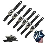 Zbad1 Grip Lock Strap, Ultimate Heavy-Duty Grip Lock Strap, Connectable Multipurpos Ratchet Straps, Adjustable Reusable Tie Down Straps, for Secure Anything (20.27in,6Pcs)