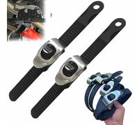 Zbad1 Grip Lock Strap, Ultimate Heavy-Duty Grip Lock Strap Secure Anything, Anywhere, Adjustable Metal Ratchet Buckle and Super-Strong Flexi Straps, Reusable Secure Anything (2Pcs)
