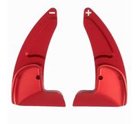ZBCUSRAF 2 Pièces Palettes Changement Vitesse Voiture Rallongent Leviers Palettes Changement Compatible with pour Dodge Charger Challenger SXT, GT, R/T, R/T SCAT PACK 2015-2021 Vitesse Volant,Red