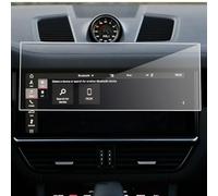 ZBCUSRAF Films Protection d'écran Protecteur Touchscreen Compatible avec pour Porsche Cayenne 2018-2020 Protection Écran Navigation Verre Trempé Anti-Rayures Accessoires
