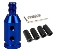 ZBCUSRAF Le Connecteur du Convertisseur de Changement de Vitesse Est Compatible avec la Plupart des Modèles de Voitures, Adaptateur de Levier de Vitesses Utomatique M12X1.25/M10X1.5,12 x 1.25-Blue