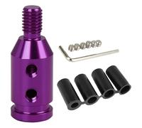 ZBCUSRAF Le Connecteur du Convertisseur de Changement de Vitesse Est Compatible avec la Plupart des Modèles de Voitures, Adaptateur de Levier de Vitesses Utomatique M12X1.25/M10X1.5,10 x 1.5-Purple