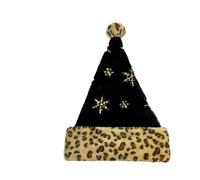 ZBDP Bonnet de Noël en peluche pour adultes et enfants, vache, décoration animale, Père Noël, bonnets d'hiver, décorations pour la maison, Noël