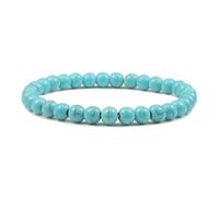 ZBDP Lot de 2 bracelets en perles œil de tigre en pierre naturelle de lave noire et malachite