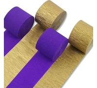ZBDP Lot de 4 rouleaux de papier crépon froissé pour décoration de fête de mariage Vert