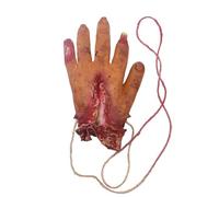 ZBDP Pendentif d'horreur à suspendre pour Halloween, fausse souris morte chauve-souris, pieds cassés, fête, maison hantée, accessoires de décoration effrayants