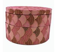 ZBDP Ruban en dentelle jacquard pour sac, collier, couture, décoration de vêtements, nœud et ceinture 4,6 m x 10-40 mm