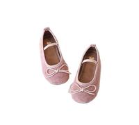 ZBDZSW Chaussures en cuir pour fille Printemps/Automne Chaussures plates avec nœud à lacets simples Bout rond Semelle souple Colorée Chaussures princesse pour spectacle, a04, 13.5 UK Child