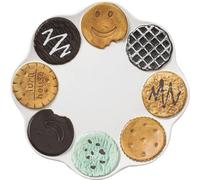 ZBDZSW Creative Cookie Water Cup Cute Ceramic Mug Office Afternoon Tea Coffee Cup Home Breakfast Milk Dessert Plate Drink Set