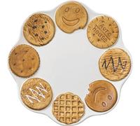 ZBDZSW Creative Cookie Water Cup Cute Ceramic Mug Office Afternoon Tea Coffee Cup Home Breakfast Milk Dessert Plate Drink Set