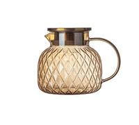 ZBDZSW Tasse en verre texturé avec poignée pour la maison, fruits, thé, café, lait, tasse de taacup