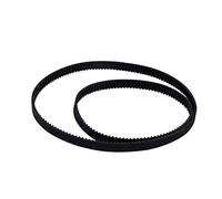 ZBelt 1Pcs Noir Annulaire GT2 Largeur 6mm, Courroie De Transmission en Caoutchouc 2GT pour Imprimante 3D, 110mm/112mm/122mm/158mm/200mm/280mm Durable et Résistant à l'usure (Color : Width 6mm)