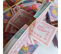 ZBFGEPLV Billets en Papier en feu, Monnaie fantôme, 10 liasses