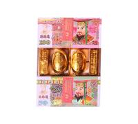 ZBFGEPLV Monnaie fantôme, Papier-Monnaie, épissure Mixte, Papier brûlant, 1 Paquet