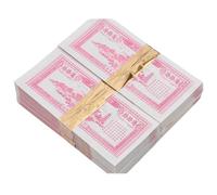 ZBFGEPLV Papier-Monnaie sacrificiel, pièces fantômes, 5 liasses(Full USD)