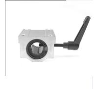 ZBFGEPLV Rail de Guidage d'axe Optique, Serrage linéaire, boîte de positionnement, Type Curseur, roulement SCS10/40, 1 pièce(Scs20uu(includinghandle))