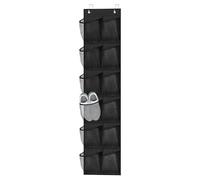 ZBHDEYG 1 sac de rangement suspendu en maille, 12 grilles, rangement derrière la porte, sac à jouets suspendu, sac de rangement mural, grand sac de rangement, armoire à chaussures murale