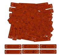 ZBHDEYG 150 Pièces d'Étiquettes en Cuir Multi-Styles, Décoratives, Cousues à la Main Avec Trous, pour Vêtements et Cols