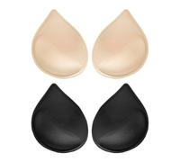 ZBHDEYG 2 Paires De Coussinets De Soutien-Gorge Push Up, Inserts De Soutien-Gorge, Bonnets De Soutien-Gorge, Bonnets De Soutien-Gorge Respirants en Coton, Coussinets De Soutien-Gorge