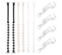 ZBHDEYG 3 Paires De Bretelles Chrysanthème, 2 Paires De Bretelles Transparentes, Bretelles De Soutien-Gorge pour Femme, Bretelles Antidérapantes, Bretelles en Dentelle sans Couture