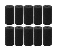 ZBHDEYG Lot de 10 éponges filtrantes noires en coton pour aquarium