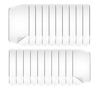 ZBHDEYG Lot de 10 rouleaux de ruban adhésif double face ultra résistant Transparent 6 x 6 cm 8 x 8 cm