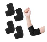 ZBHDEYG Lot de 2 paires de coudières de sport, anti-transpiration et respirantes, coudières en tricot hautement élastique, convient pour diverses activités de plein air
