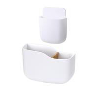 ZBHDEYG Lot de 2 Supports à Télécommande et Téléphone Portable, Rangement Mural