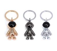 ZBHDEYG Lot de 3 porte-clés astronautes - Pendentif astronaute - Porte-clés de voiture - Pendentif en métal pour hommes et femmes - Décorations de sac - Porte-clés DIY, multicolore