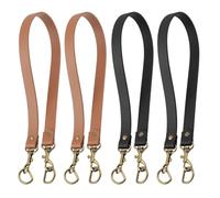 ZBHDEYG Lot de 4 Sangles de Sac à Main et d'Épaule - Poignées de Rechange - Accessoires pour Sac à Bandoulière