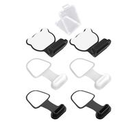 ZBHDEYG Lot de 6 bouchons de trou pour téléphone portable, 1 boîte de rangement, bouchons anti-poussière pour téléphone portable, coques en silicone pour téléphone portable, accessoires de protection