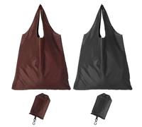 ZBHDEYG sac de courses 2 pièces, sac de courses pliable, sac de courses simple, sac de courses portable, sac de courses étanche, sac de courses pliable dans le sac