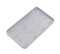 ZBHDEYG Support d'Égouttoir à Assiette, Petit Plateau d'Égouttement, Tapis de Drainage de Cuisine, Outil de Séchage pour Salle de Bain