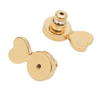 ZBIianxer 1 Paire de releveurs de Boucles d ' Oreilles pour Boucles d ' Oreilles Lourdes, plaqué Or, stabilisateurs arrière, Texture métallique pour Oreilles Tombantes, Fournitures de Fabrication