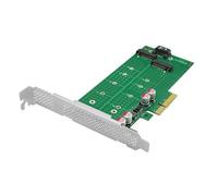 ZBIianxer 2 PCIe vers carte adaptateur, installation facile, mise à niveau de la mémoire