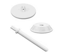 ZBIianxer 3 pièces Divisions de Remplacement de Chapeau de Machine à Coudre avec vis Verticales Accessoires de propriétaire de Fil d ' élastomère Permanent Sewing Machine Hat Set