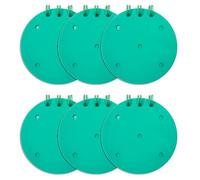 ZBIianxer 6 pièces bloc-notes à reliure double 40 pages bloc-notes de poche non doublés carnet de croquis à spirale petit cahier pour écrire dessin bloc-notes portable