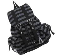 ZBIianxer à d ' école pour étudiants, à de voyage de coréen à rayures rétro, capacité, sacs de jour décontractés de capacité