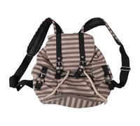 ZBIianxer à d ' école pour étudiants, à de voyage de coréen à rayures rétro, capacité, sacs de jour décontractés de capacité