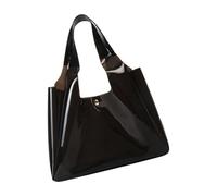 ZBIianxer à main semi-transparent lisse Intérieur spacieux Plusieurs approches de transport Élégant fonctionnel pour les excursions décontractées en PVC résistant rayures