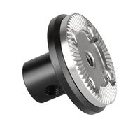 ZBIianxer Adaptateur de de Rosette Standard à Filetage, avec à Tige Unique de 15mm pour Cage de caméra, Extension de Tige de Tube de 15mm